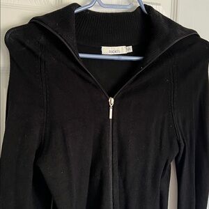 Ricki’s Black Zippered Sweater